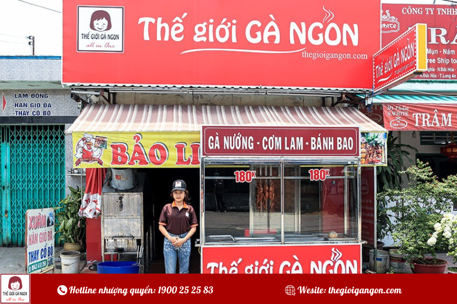 ĐẦU TƯ THÔNG MINH: NHƯỢNG QUYỀN HỆ THỐNG GÀ NƯỚNG CƠM LAM