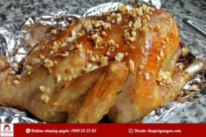 Gà nướng bơ tỏi: Công thức thơm ngon dễ làm
