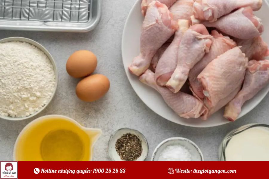 Bí quyết chiên gà giòn rụm, vàng ươm như ngoài hàng