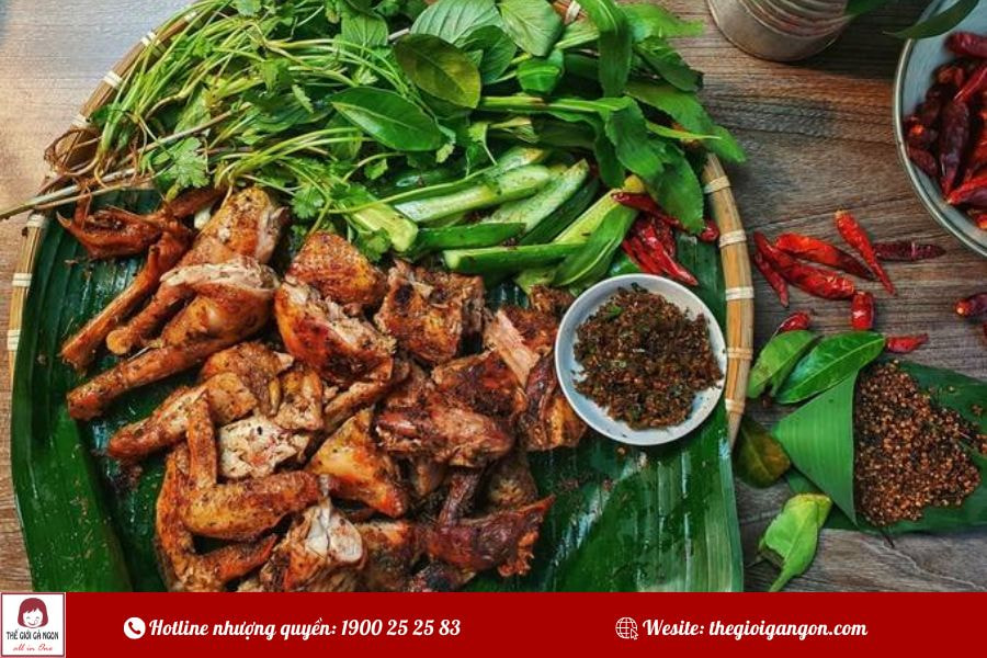 Cách làm gà nướng kiểu Tây Bắc mang hương vị đậm đà núi rừng