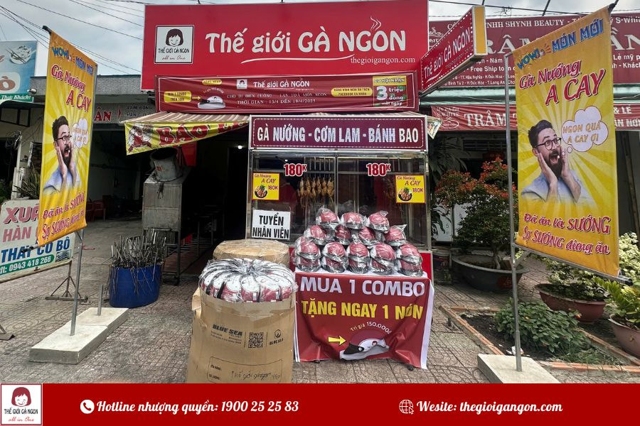 Gà nướng bán ở đâu? Tìm mua gà nướng ngon tại Thế Giới Gà Ngon