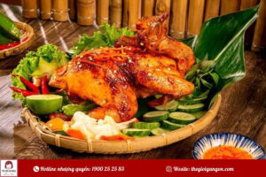 Gà nướng dân dã - Món ngon quê nhà hút hồn thực khách