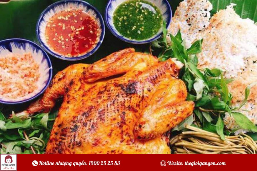 Gà nướng dân dã - Món ngon quê nhà hút hồn thực khách