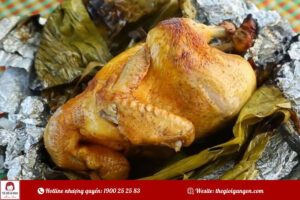 Gà nướng giấy bạc bao lâu chín? Thời gian nướng chuẩn ngon không khô