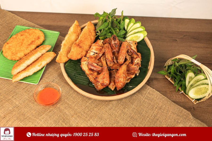 Gà nướng khuyến mãi cực sốc - Giảm ngay 50K Combo Gà nướng A Cay