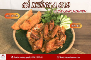 Gà nướng khuyến mãi cực sốc - Giảm ngay 50K Combo Gà nướng A Cay