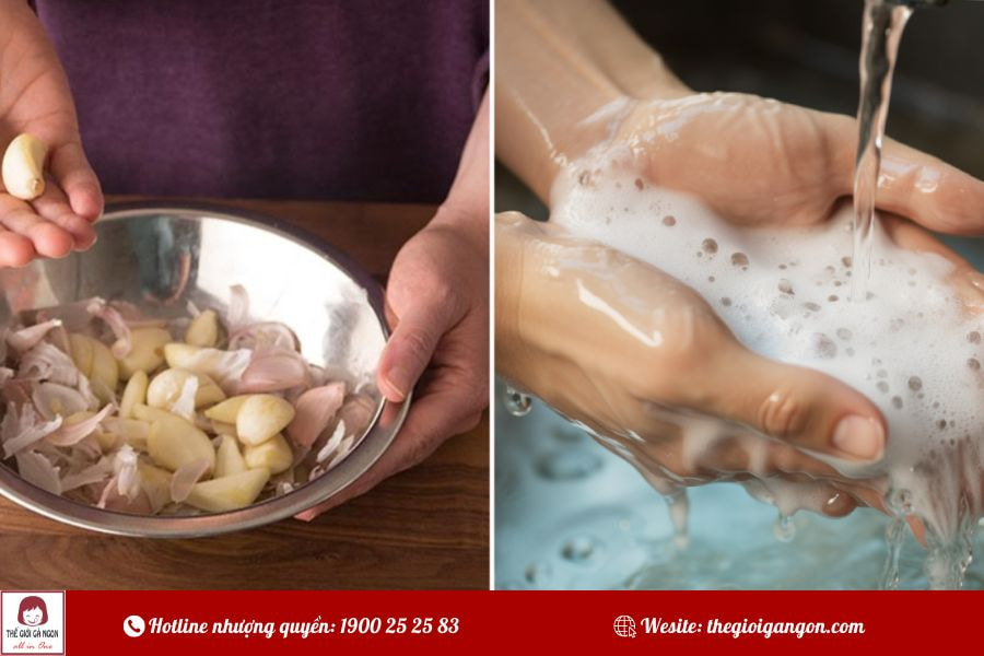 Làm hết mùi hành tỏi ở tay bằng những mẹo đơn giản và hiệu quả