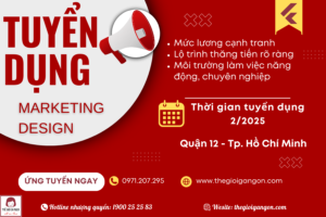 TUYỂN DỤNG MARKETING DESIGN – QUẬN 12, TP.HCM