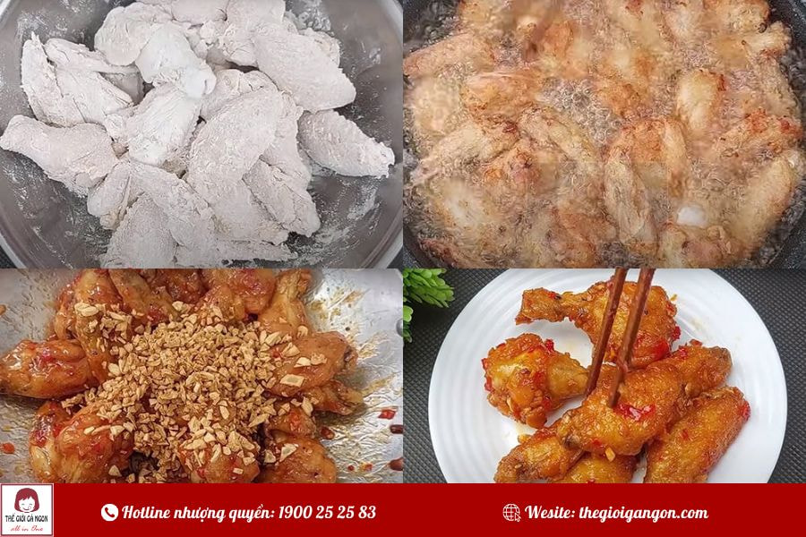 Bí quyết làm cánh gà chiên mắm tỏi ngon giòn đậm đà tại nhà
