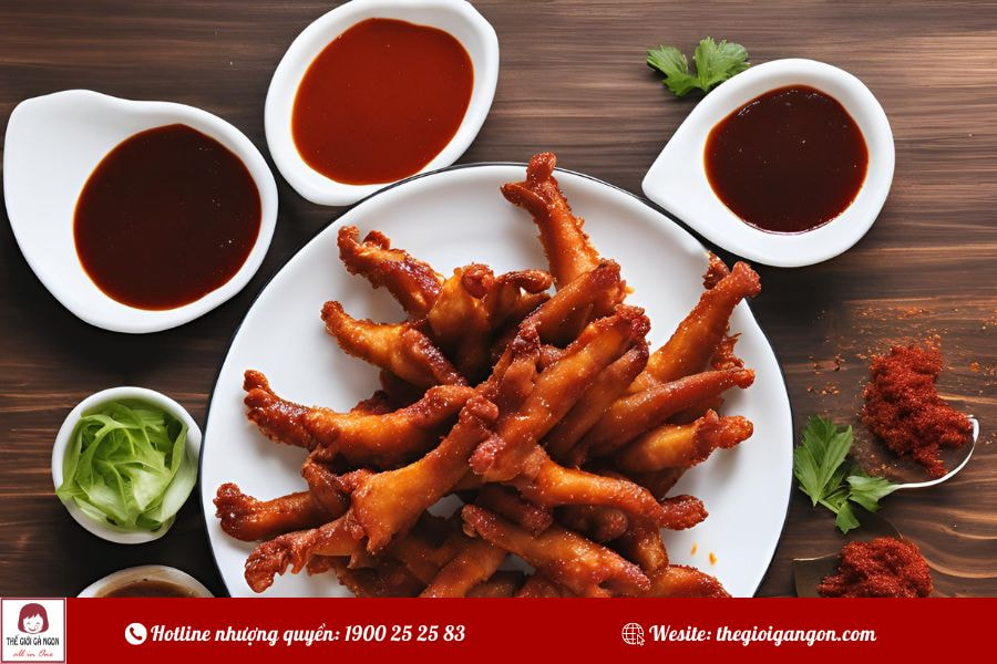 Bí quyết làm chân gà chiên sốt cay Hàn Quốc ngon chuẩn vị