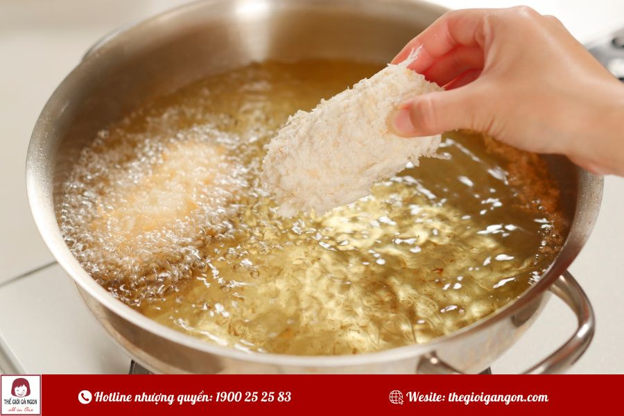 Cách chiên gà giòn Hàn Quốc giòn lâu không bị ngấy