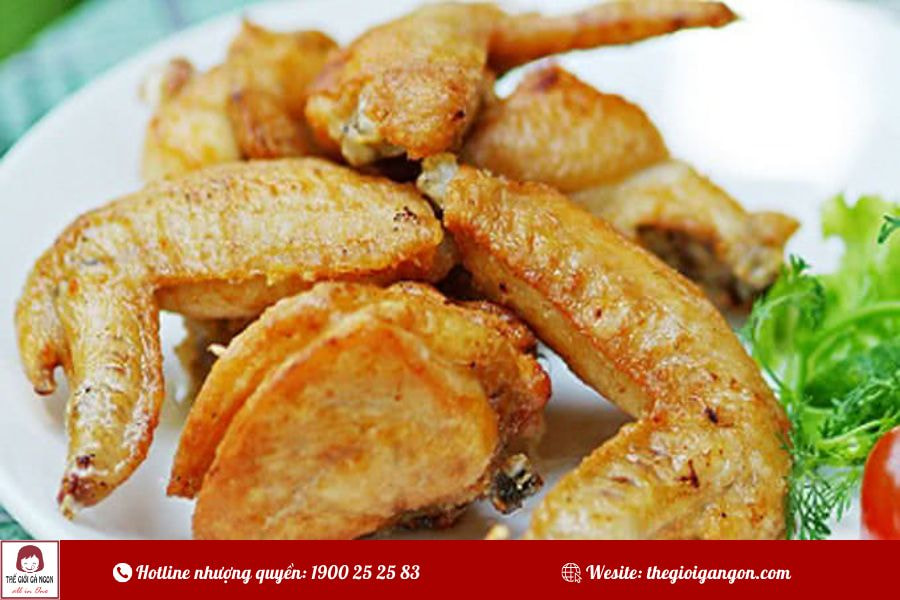 Cách làm cánh gà chiên bơ đơn giản thơm ngậy