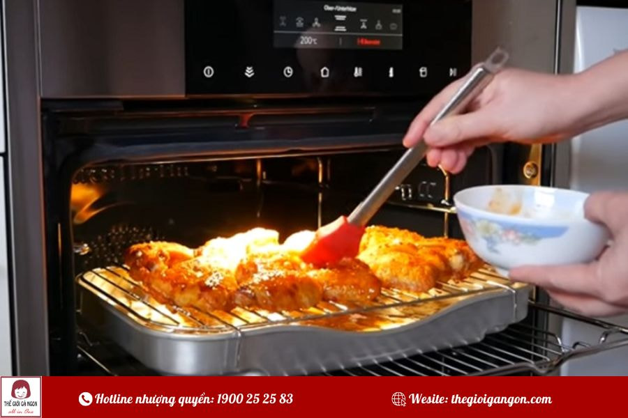 Cách làm cánh gà nướng lò vi sóng vàng giòn thơm phức