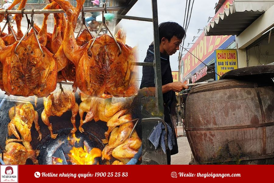 Cách làm gà nướng lu đất ngon dân dã