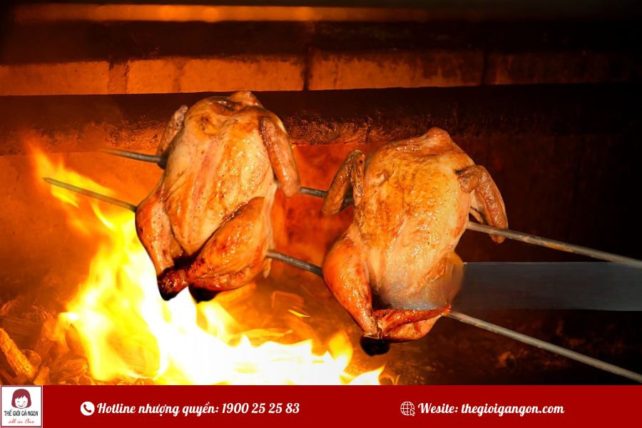 Cách làm gà nướng lửa thơm lừng ăn một lần là nhớ mãi