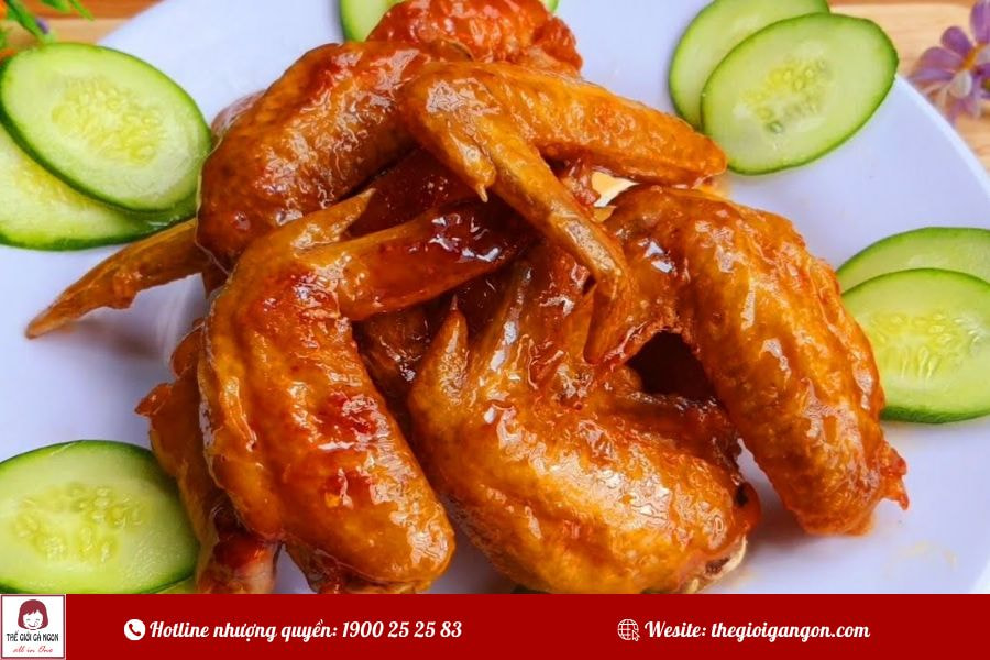 Cánh gà chiên mắm đường giòn rụm gây nghiện khó cưỡng