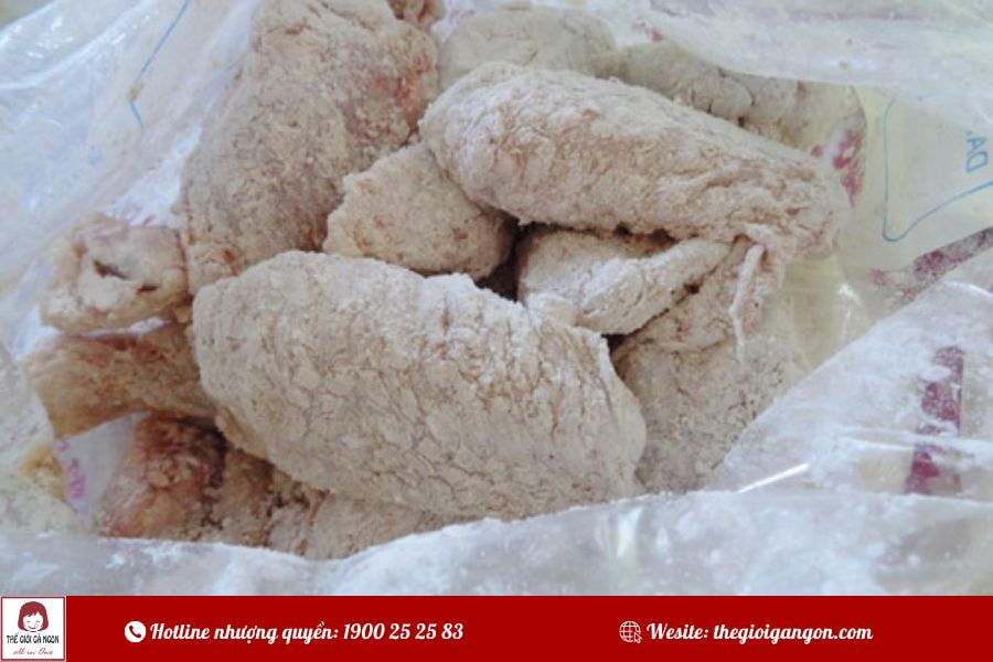Cánh gà chiên muối giòn rụm, mặn mà đưa cơm