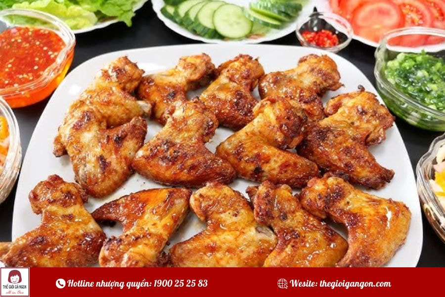 Cánh gà nướng ngũ vị hương dễ làm tại nhà