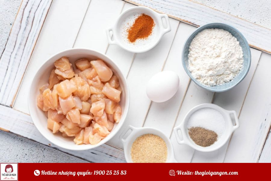 Gà viên chiên giòn: Cách làm món ăn vật quốc dân