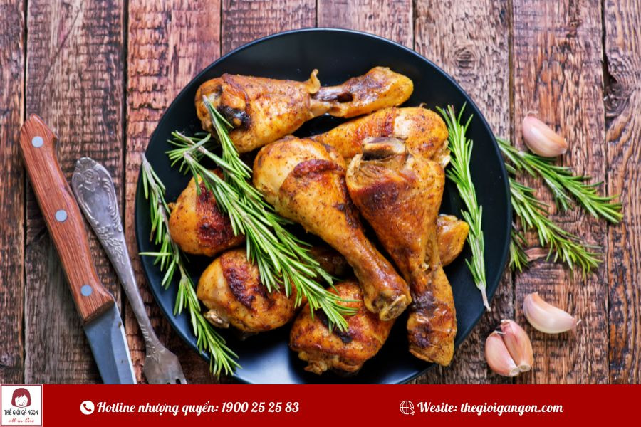 Mách bạn cách làm đùi gà nướng ngon đưa cơm