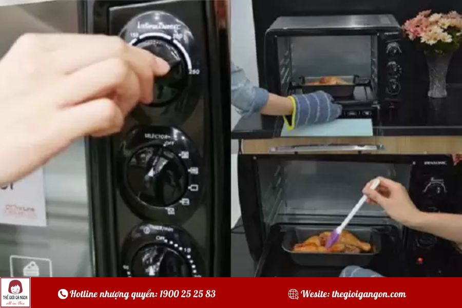 Nướng đùi gà bằng lò vi sóng đơn giản tại nhà