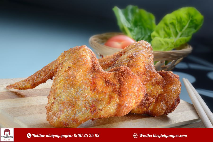 Tự làm cánh gà chiên đơn giản vàng giòn hấp dẫn ngay lần đầu