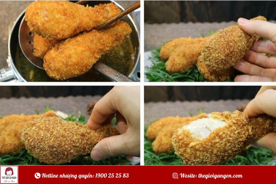 2 Cách làm đùi gà chiên bột giòn rụm cực hấp dẫn