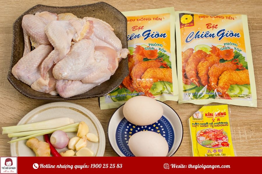 Bí quyết cách làm cánh gà chiên giòn ngon như ngoài tiệm