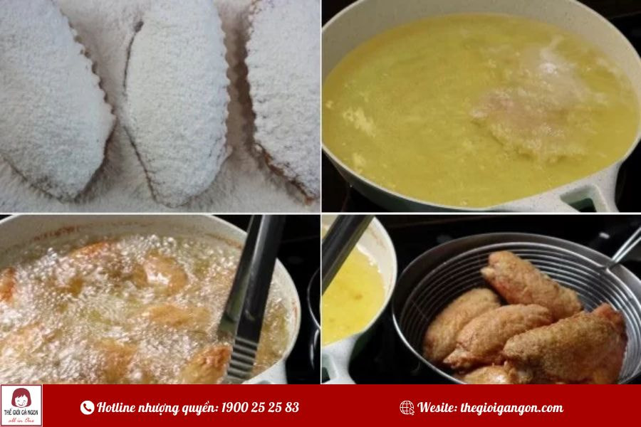 Bí quyết cách làm cánh gà chiên giòn ngon như ngoài tiệm