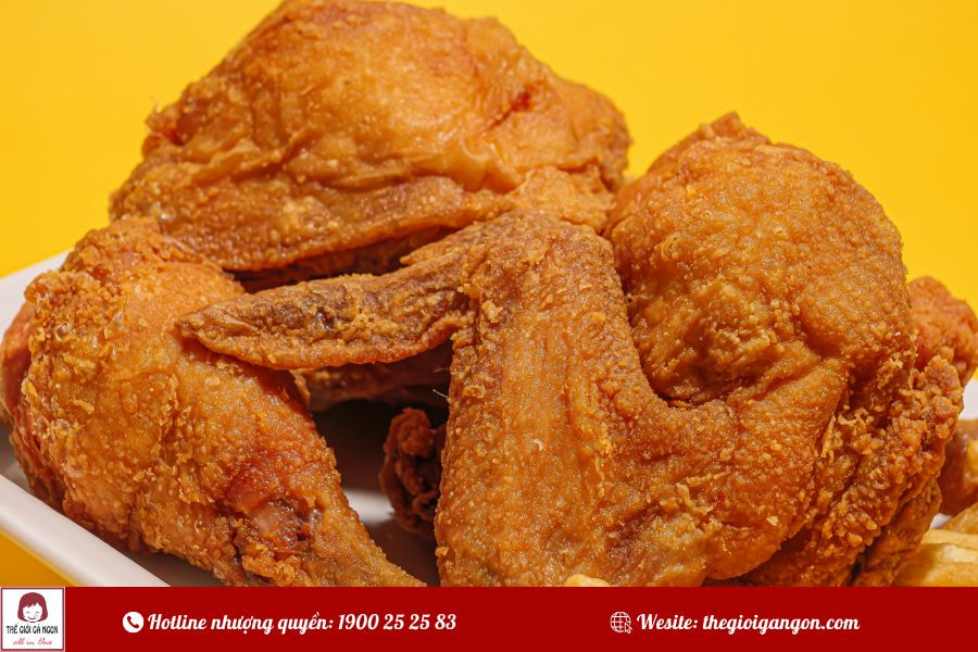 Bí quyết chiên cánh gà chiên giòn như KFC
