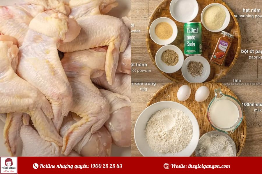 Cách chiên cánh gà ngon chuẩn vị, giòn lâu