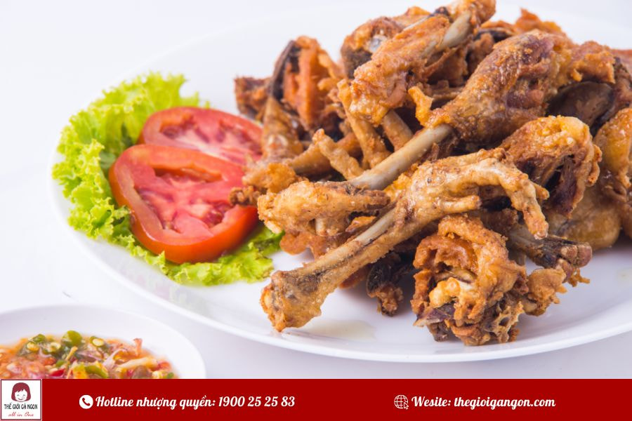 Cách chiên chân gà không bị bắn nổ an toàn tại nhà