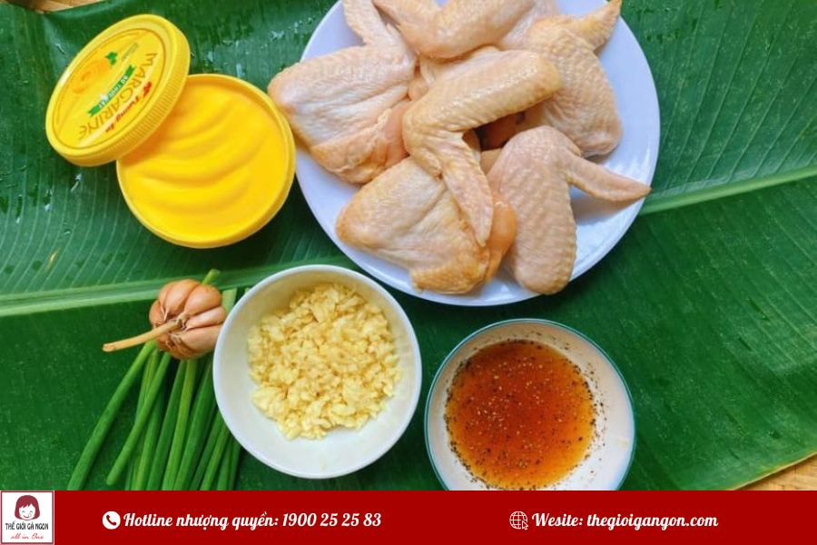 Cách làm cánh gà chiên bơ thơm lừng béo ngậy dễ làm tại nhà
