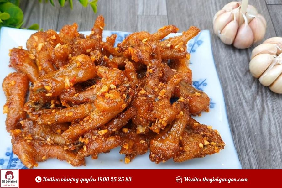 Cách làm chân gà chiên bơ tỏi thơm lừng, béo ngậy tại nhà
