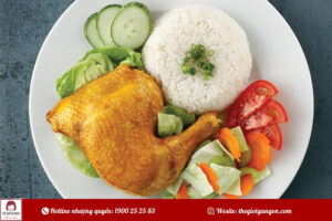 Cách làm cơm đùi gà chiên giòn rụm thơm ngon khó cưỡng