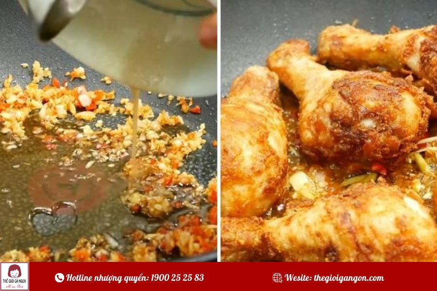 Cách làm đùi gà chiên mắm tỏi thơm giòn, đậm đà đưa cơm