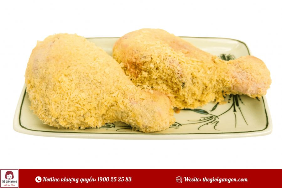 Cách làm đùi gà chiên xù giòn rụm như KFC