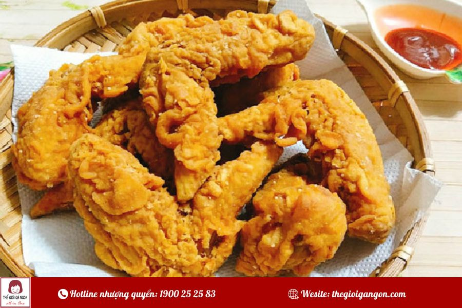 Cách làm món cánh gà chiên thơm ngon tại nhà