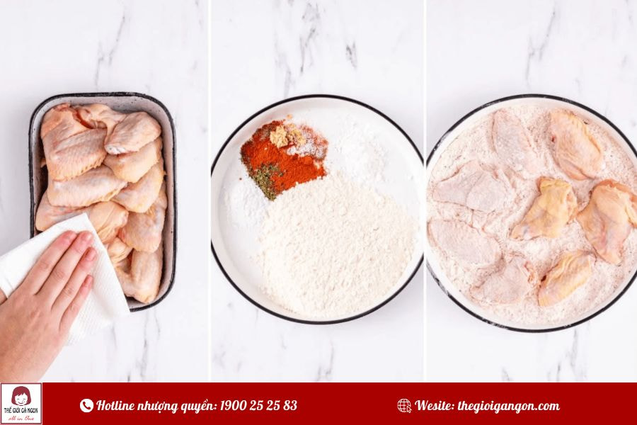 Chế biến cánh gà chiên giòn ngon đúng chuẩn tại nhà