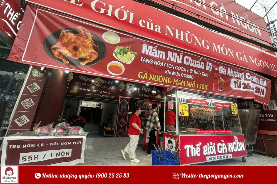 Mon gà nướng mắm nhĩ chính thức có mặt trên toàn hệ thống