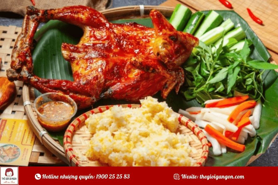 Món gà nướng mắm nhĩ chính thức có mặt trên toàn hệ thống