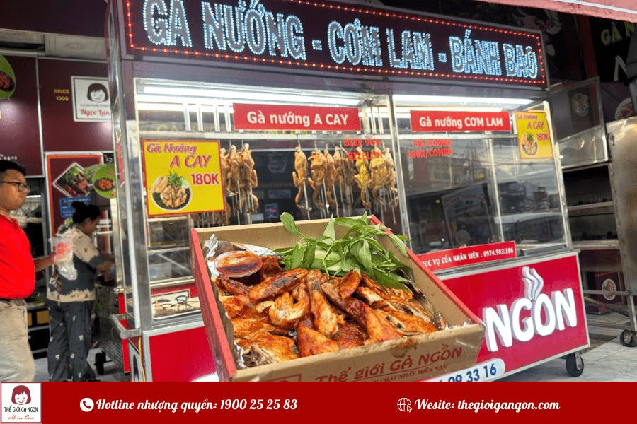 Quán gà nướng mắm nhỉ rẻ ở Long An được đánh giá cao