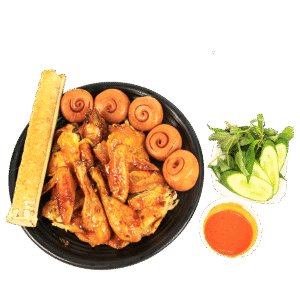 Gà nướng a cay combo 1