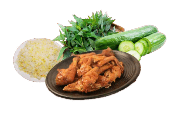 Combo Gà nướng mắm nhĩ