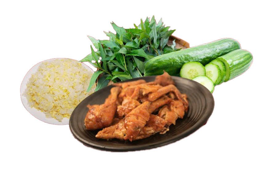 Combo Gà nướng mắm nhĩ
