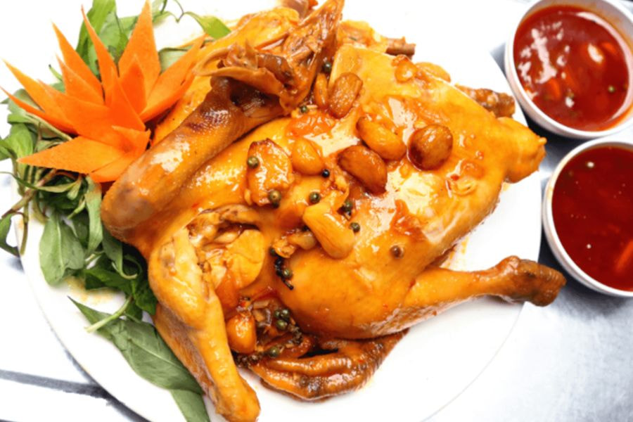 Cách làm gà hấp mắm nhĩ cực đỉnh, cực dễ làm