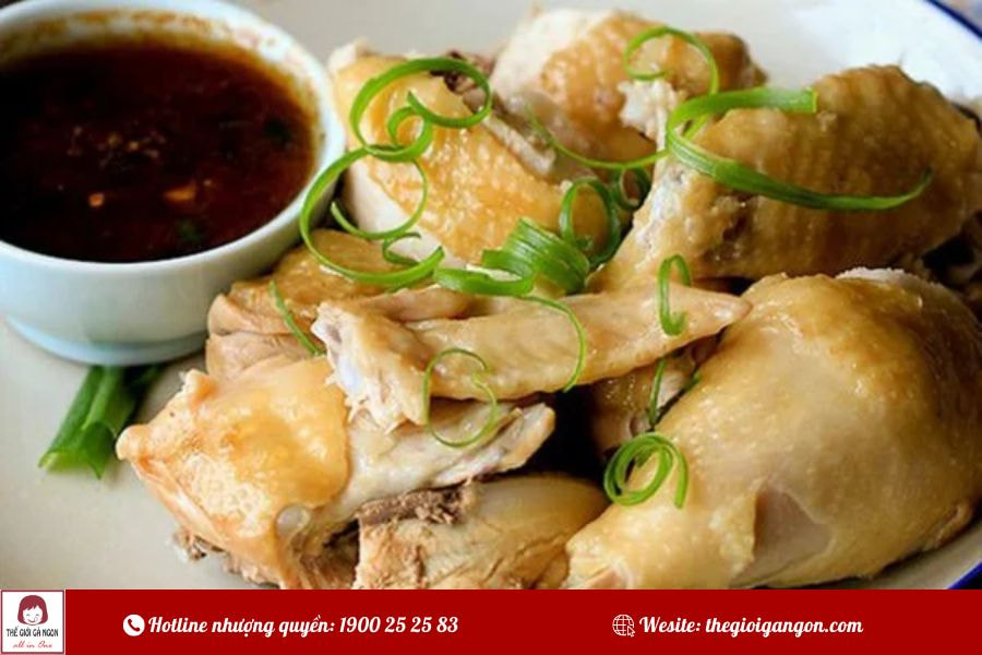Cách làm gà hấp muối Hồng Kong thơm mềm khó cưỡng