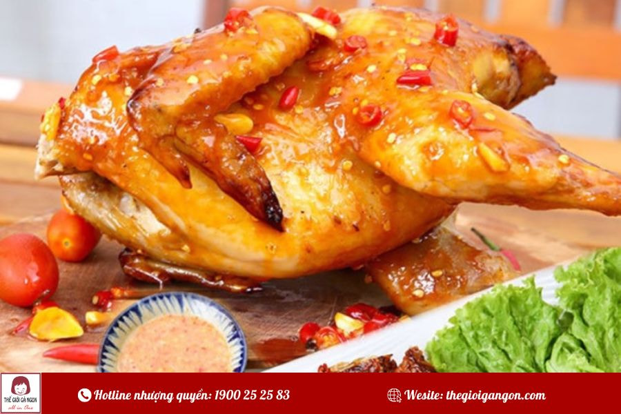Cách ướp gà nướng nước mắm đậm vị, vàng giòn siêu ngon