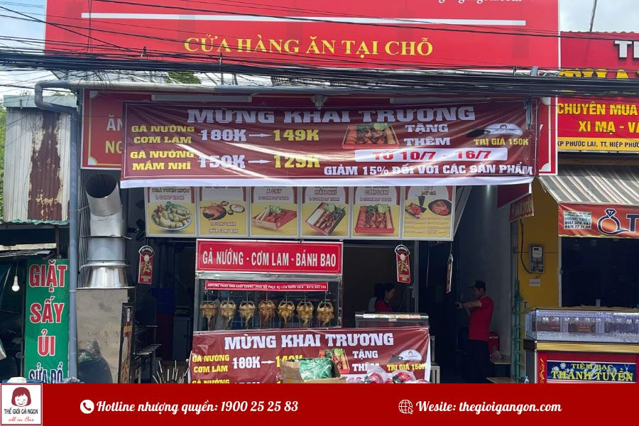 Thế Giới Gà Ngon Nhơn Trạch chính thức khai trương ngày 10/7/2025