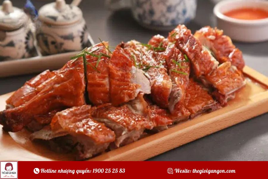 Cách làm vịt quay Bắc Kinh thịt thơm da giòn ngon chuẩn vị